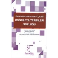 Karekök Yayınları Üniversite Sınavlarında Çıkmış Coğrafya Terimleri Sözlüğü