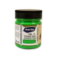 Karin 105 ml Florasan Yeşil 506 Ebru Boyası