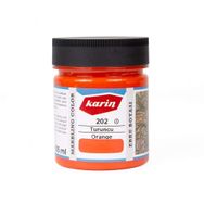 Karin 202 Turuncu 105 ml Ebru Boyası