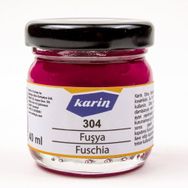 Karin 304 Fuşya 40 ml Ezilmiş Ebru Boyası