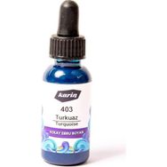Karin 403 Turkuaz 30 ml Ebru Boyası