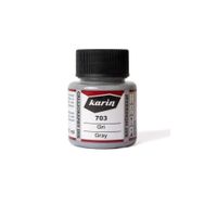 Karin 45 ml Gri 703 Hat Mürekkebi