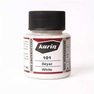 Karin 5745784 45 ml N:101 Beyaz Hat Mürekkebi
