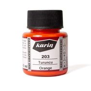 Karin 5745788 45 ml N:203 Turuncu Hat Mürekkebi
