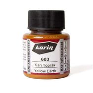 Karin 5745790 45 ml N:603 Sarı Toprak Hat Mürekkebi