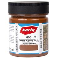 Karin Oksit Kahve Açık 105 ml Ebru Boyası