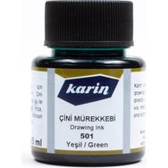 Karin Yeşil 45 ml Çini Mürekkebi