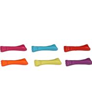 Karlie 10x2x2 Plastik Köpekler için Renkli Diş Kaşıma Kemik Oyuncak