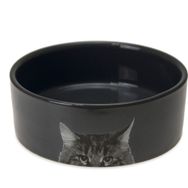 Karlie 250 ml Antrasit Seramik Kedi Mama Kabı