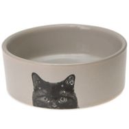 Karlie 250 ml Krem Seramik Kedi Mama Kabı