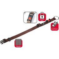 Karlie 30-45 cm 15 mm Kahverengi Kilitli Köpek Boyun Tasması