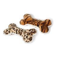 Karlie 30 cm Kaplan Desenli Peluş Kemik