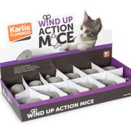 Karlie 5 cm 12'li Kurmalı Fare Kedi Oyuncağı