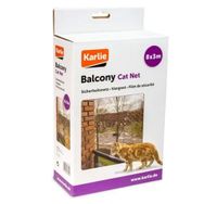 Karlie 8x3 mt Kediler için Balkon Ağı