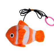 Karlie 9 cm Catnipli İpli Balık Peluş Kedi Oyuncağı