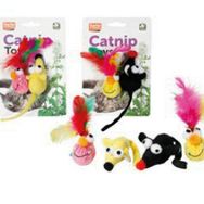 Karlie Peluş 2'li 6 cm Kedi Otlu Oyuncak Set