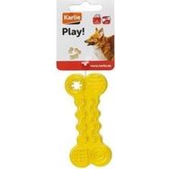 Karlie Sarı 10x4x1.5 Köpekler İçin Kemik Şeklinde Oyuncak