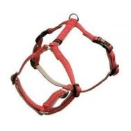 Karlie Sportif 15 mm x 35-50 cm Kırmızı-Bej Köpek Göğüs Tasması