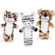 Karlie Zebra Kahverengi 23 cm Peluş Köpek Oyuncağı