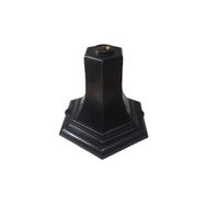 Kartaş K2361 15 cm 6 Adet Altıgen Siyah Sehpa