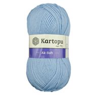 Kartopu Ak-Soft K544 Blue Örgü İpi