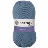 Kartopu Ak Soft K644 Havacı Mavi İplik