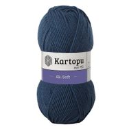 Kartopu Ak-Soft K650 Blue Jean Örgü İpi
