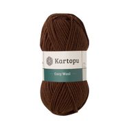 Kartopu Cozy Wool K890 Acı Kahve El Örgü İpi