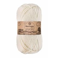 Kartopu K013 Açık Krem Melange Wool El Örgü İpi