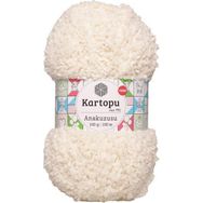 Kartopu K013 Flora Kırık Beyaz El Örgü Patik İpi