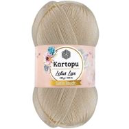 Kartopu K025 Cream Lotus Lux El Örgü İpi