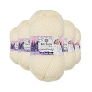 Kartopu K034 100 gr 5 Adet Süper Chunky Kalın Kışlık El Örgü İpliği