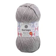 Kartopu K1000 100 gr Açık Gri Baby One El Örgü İpi