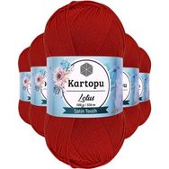 Kartopu K101 Nar Çiçeği 5 Adet Lotus Bikini Büstiyer Bluz Örgü İpi