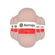 Kartopu K223 Somon 5 Adet Kristal Çift Katlı El Örgü Lif İpi
