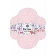 Kartopu K255 5 Adet Bebe Pembe Baby One Tüylenmeyen El Örgü İpi Yünü