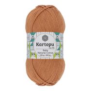 Kartopu K261 100 gr Kiremit Tozu Baby Natural Cotton El Örgü İpi