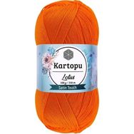 Kartopu K273 Turuncu Lotus Bikini Büstiyer Bluz Örgü İpi