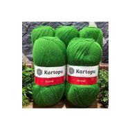 Kartopu K392 Çimen Yeşili 5'li Kristal El Örgü İpi
