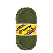Kartopu K410 Khaki Flora El Örgü İpi