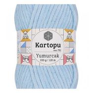 Kartopu K523 Bebe Mavi Yumurcak Kadife El Örgü İpi