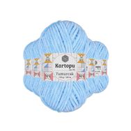 Kartopu K540 5 Adet Mavi Yumurcak Kadife El Örgü İpi
