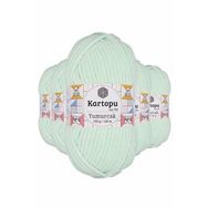 Kartopu K560 5 Adet Su Yeşili Yumurcak Kadife El Örgü İpi