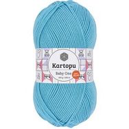 Kartopu K576 Turkuaz Baby One Tüylenmeyen El Örgü İpi Yünü