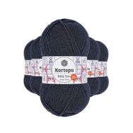 Kartopu K633 5 Adet Lacivert Baby One Tüylenmeyen El Örgü İpi Yünü