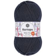 Kartopu K633 Lacivert Baby One Tüylenmeyen El Örgü İpi Yünü
