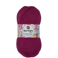 Kartopu K730 100 gr Fuşya Cotton Love El Örgü İpi