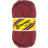 Kartopu K761 Flora Vişne Çürüğü El Örgü Patik İpi