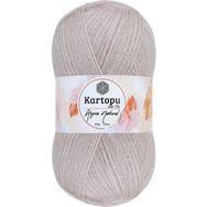 Kartopu K762 Taş Angora Naturel El Örgü İpi