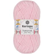 Kartopu K768 Bebe Pembe Yumurcak Kadife El Örgü İpi